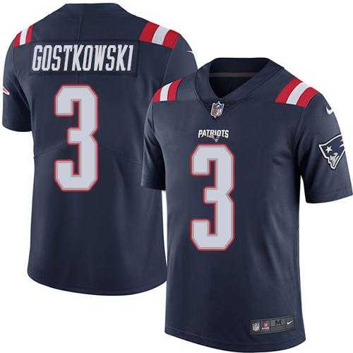 Nike Men & Women & Youth Patriots 3 Stephen Gostkowski Navy Blue Color Rush Limited Jersey,We sell and wholesale Nike Men & Women & Youth Patriots 3 Stephen Gostkowski Navy Blue Color Rush Limited Jersey on line form chian!